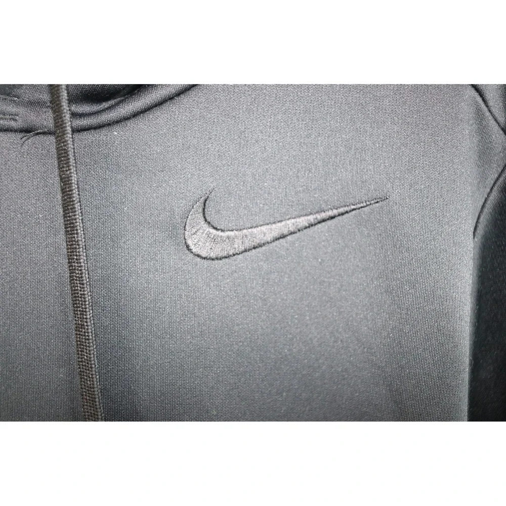Nike‎ Therma Fit Black Hoodie Men's Size S Athletic Pullover Sportswear